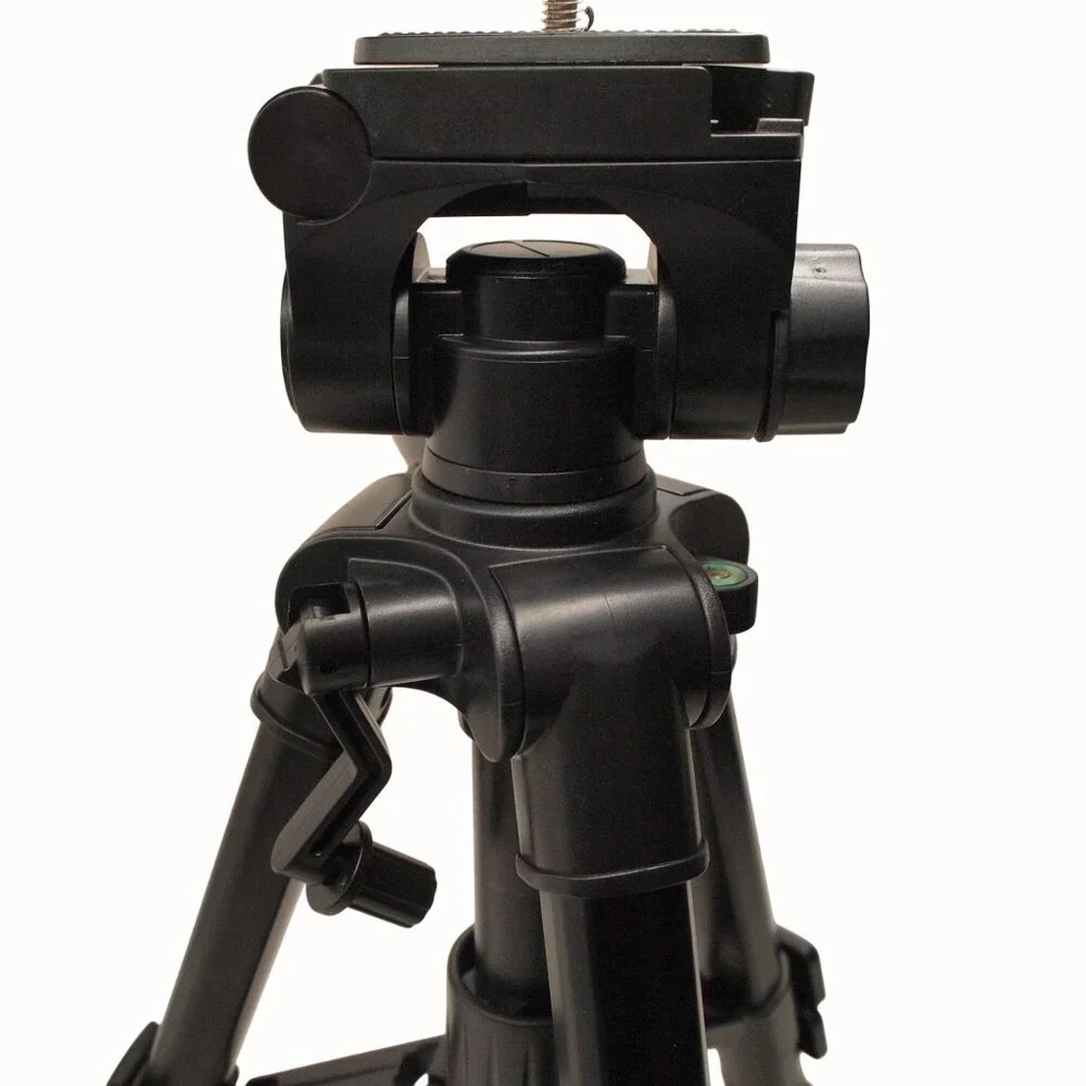 Bomaker Desktop Tripod for Projector & Camera w/ Case Adjustable Height 12-24